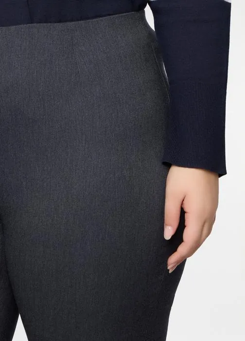Ženske hlače regularnog kroja curvy