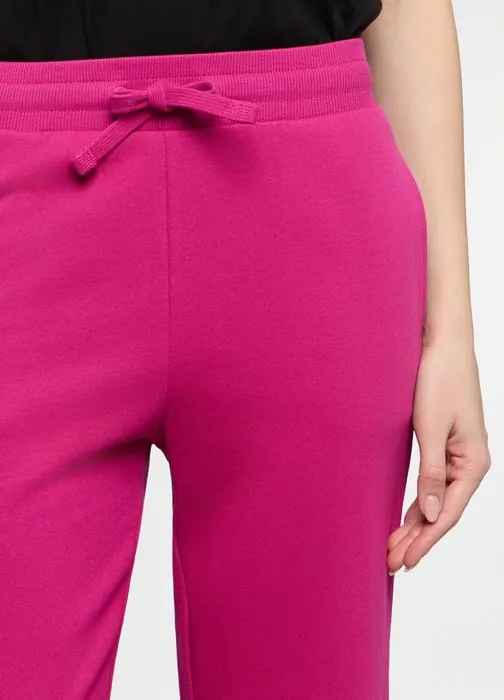 Jogger hlače širokih nogavica za žene