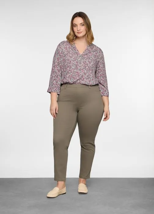 Ženske treggings tajice slim fit