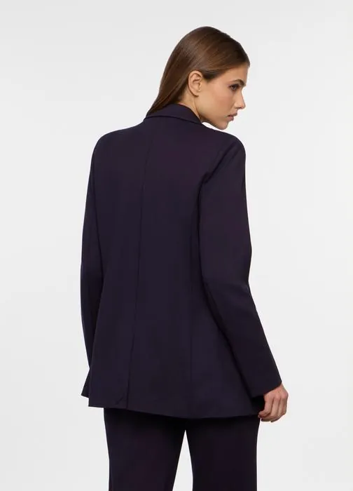 Ženski blazer od punto Milano pletiva