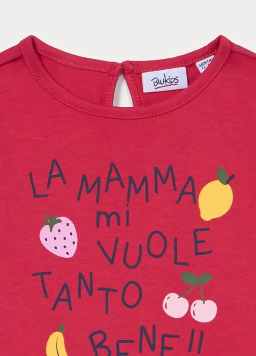 Majica od čistog pamučnog džerseja za bebe