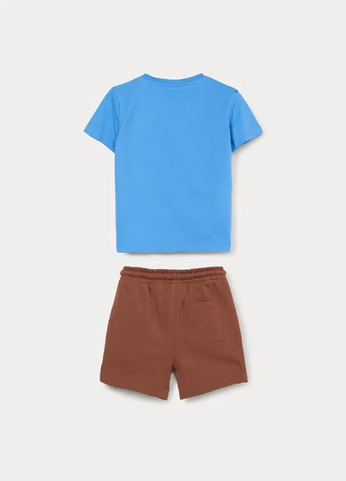 Jogging set in jersey di puro cotone bimbo
