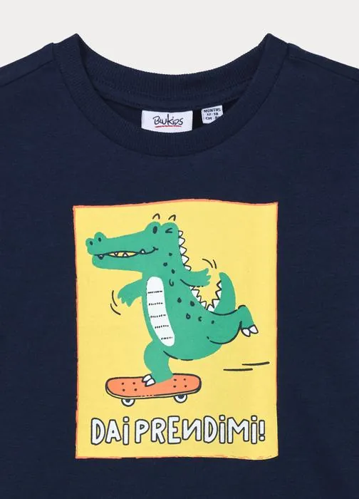 Jogging set in jersey di puro cotone bimbo