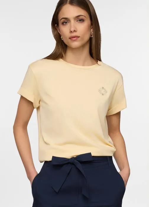 T-shirt girocollo donna