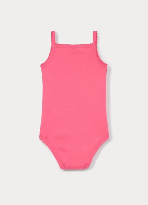 Body in costina di puro cotone neonata