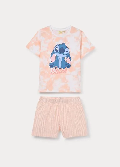 Set pigiama Disney in jersey di puro cotone ragazza