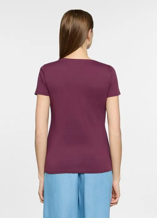 T-shirt girocollo donna