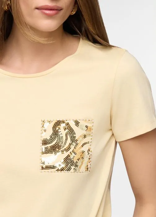 T-shirt girocollo donna