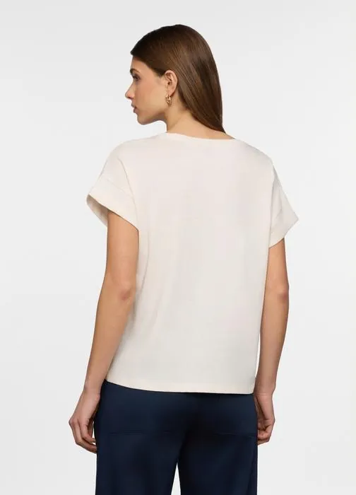T-shirt girocollo donna