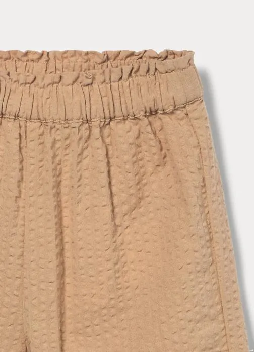 Pantaloni in puro cotone seersucker bimba