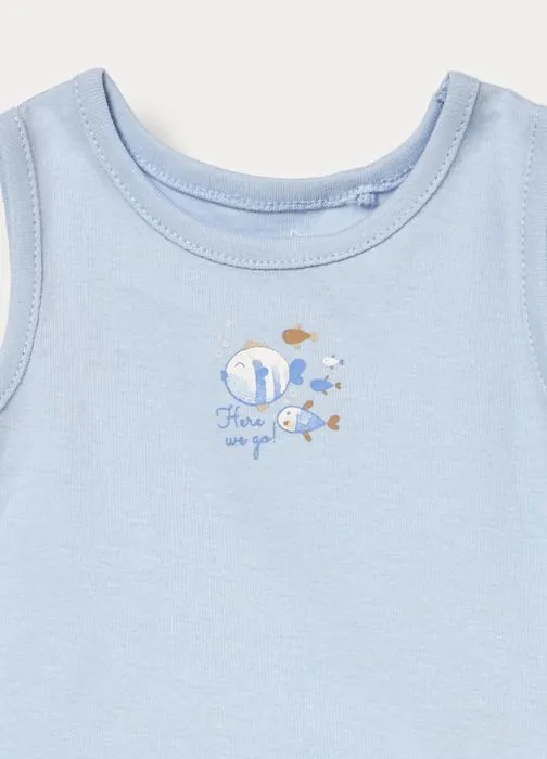 Paket od 3 rebrasta bodyja za bebe