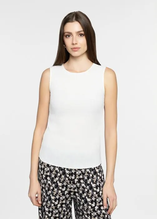 Ženska majica bez rukava slim fit