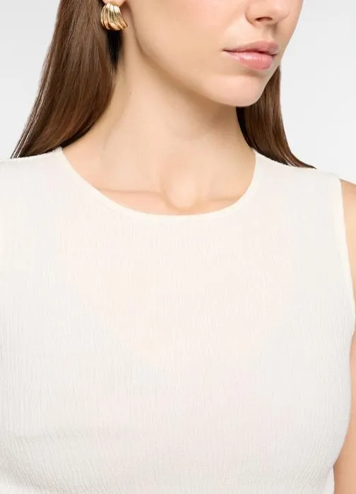 Ženska majica bez rukava slim fit