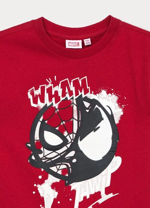 T-shirt Marvel girocollo bambino