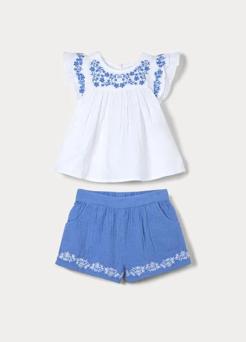 Pamučni set za bebe djevojčice