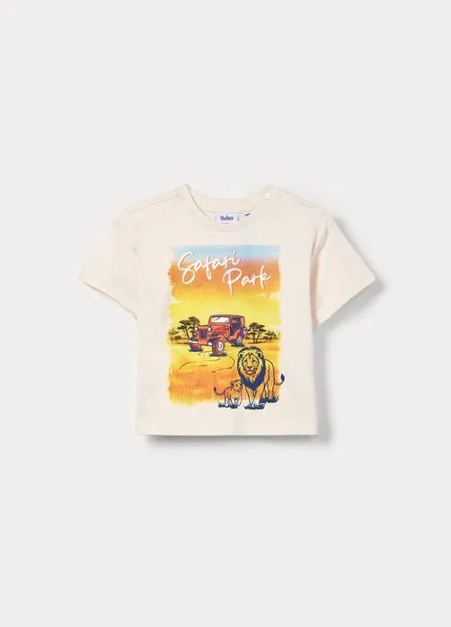 T-shirt in jersey di puro cotone bimbo