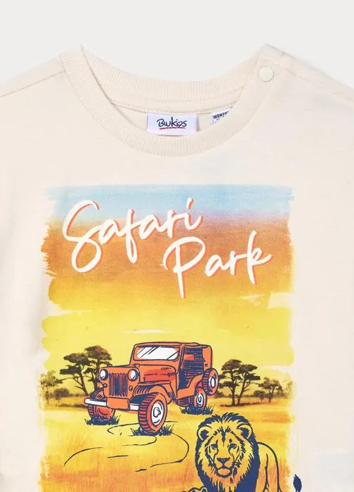T-shirt in jersey di puro cotone bimbo