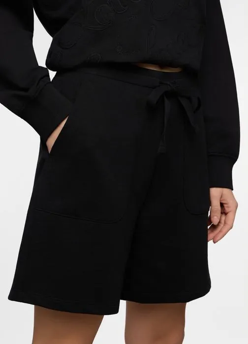 Bermuda in french terry di puro cotone donna