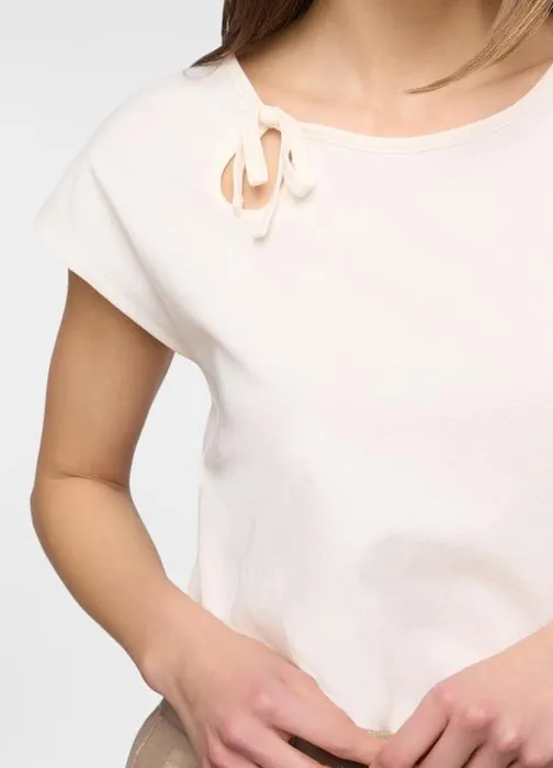 Ženska majica s cut out detaljem