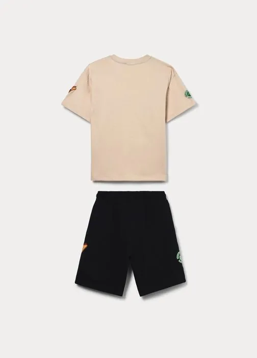 Jogging set NBA in jersey di puro cotone ragazzo