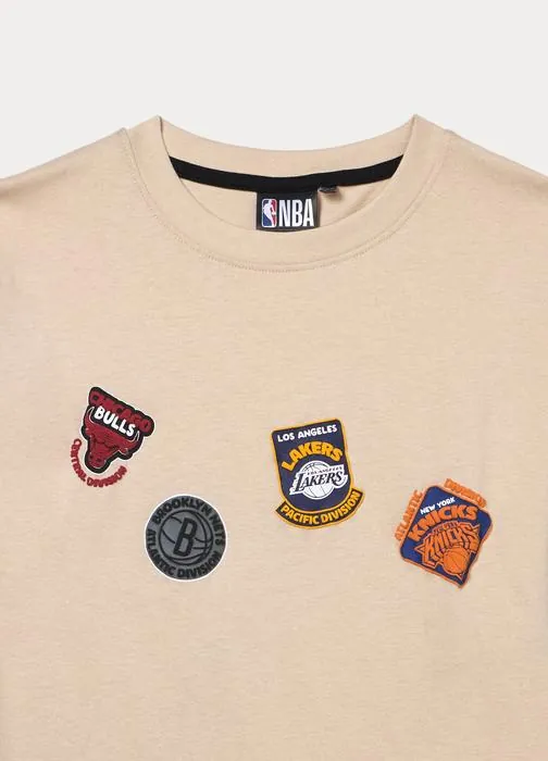 Jogging set NBA in jersey di puro cotone ragazzo