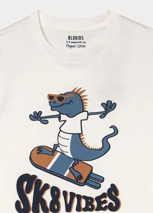 Set pigiama corto in jersey di puro cotone bambino