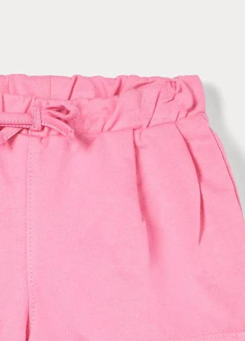 Short in french terry di puro cotone bimba
