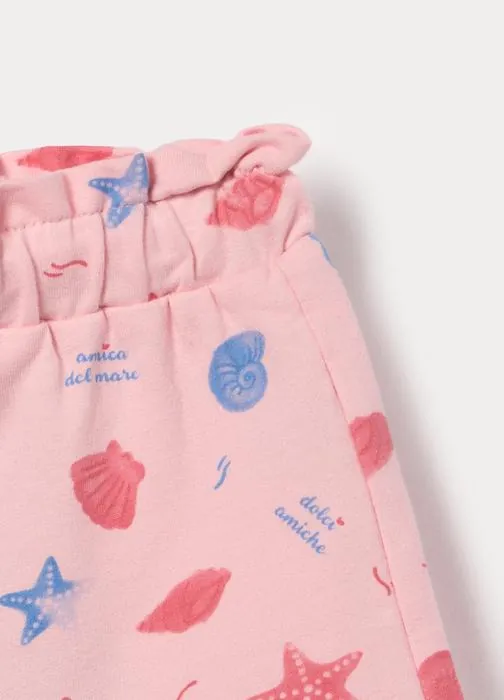 Kratke hlače za bebe s paperbag strukom
