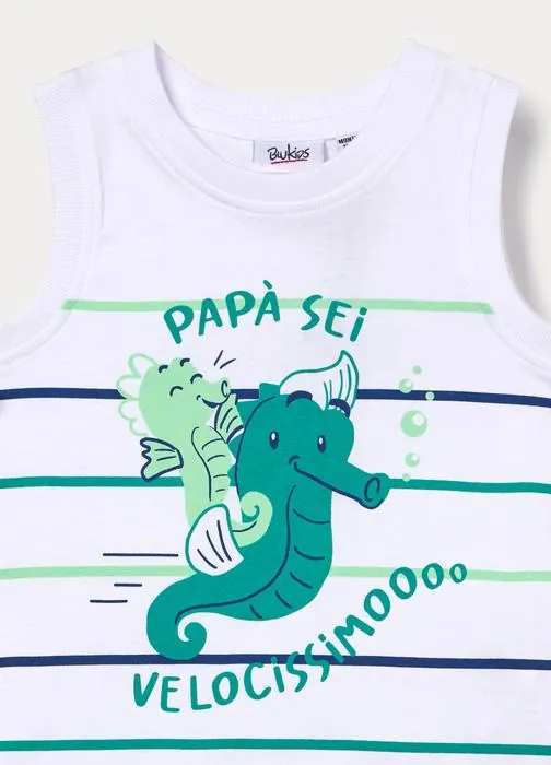 Paket od 2 majica bez rukava za bebe