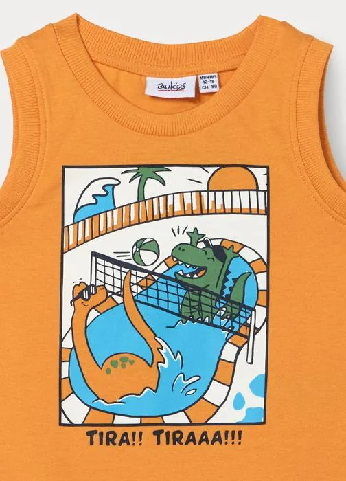 Komplet za bebe s kratkim hlačama