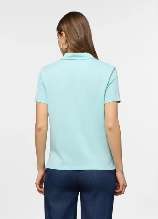 Ženska polo majica s V-izrezom