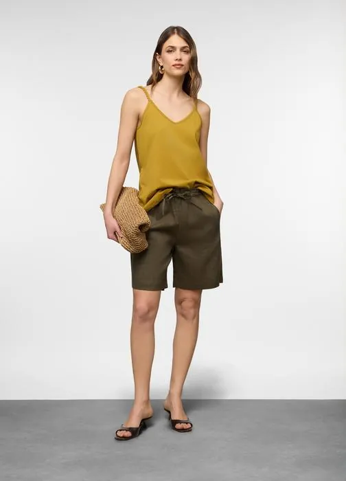 Bermuda in puro lino donna